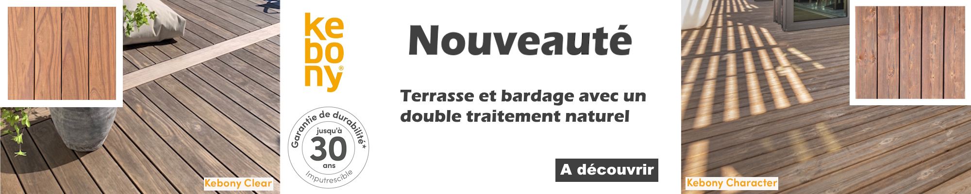 Nouveauté produits Kebony