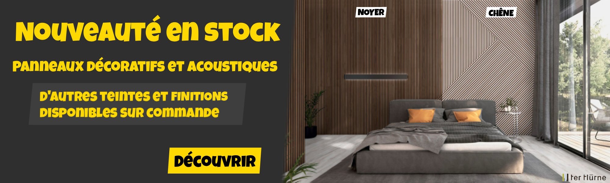 Nouveauté - panneaux acoustiques