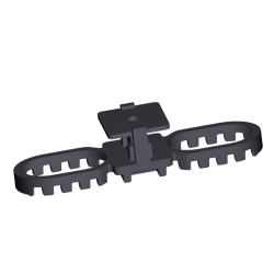 BOITE DE 125 CLIPS INTERMÉDIAIRE POUR TERRASSE KEBONY RAINURÉE