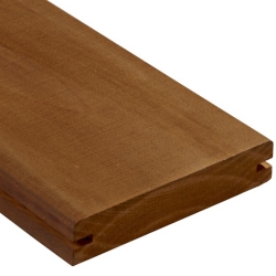 LAME DE TERRASSE KEBONY CLEAR POSE AVEC CLIPS  22X142MM - LONGUEUR 4,20M