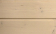 LAMBRIS SAPIN CHOIX A LASURÉ BLANC 13,5X111MM - PROFIL ROND - LONGUEUR 4,75M