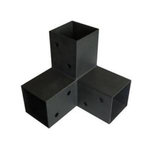 CONNECTEUR 3D POUR POTEAU 90X90MM