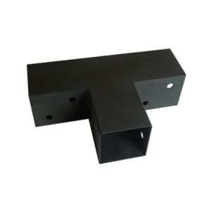 CONNECTEUR T POUR POTEAU 90X90MM