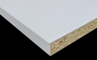 TABLETTE MÉLAMINÉ BLANCHE 18MM - 305X50CM