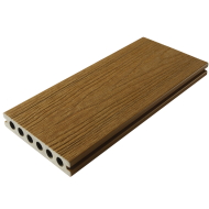 LAME TERRASSE COMPOSITE TUBULAIRE TECK 23X138MM - LONGUEUR 4M