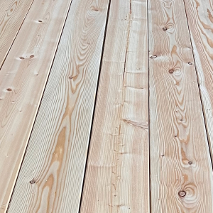 LAME DE TERRASSE MÉLÈZE CANADIEN 27X145MM - LONGUEUR 4,30M - 2 FACES LISSES