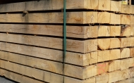 TRAVERSE PAYSAGÈRE CHÊNE 100X200MM - LONGUEUR 2,50M